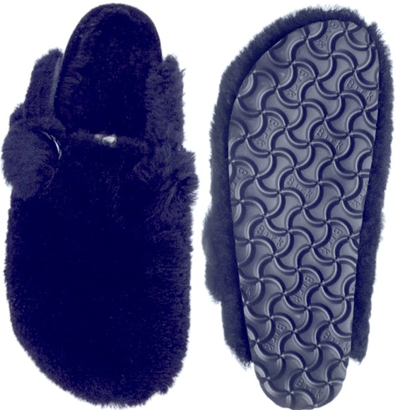 New Birkenstock Papillio Boston Big Buckle Clog - Sherling 6 Narrow , Eu 37 - Picture 1 of 6